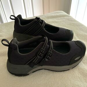 Keen Malibu Shoes Women's 8.5 Blue Black Double Strap Mary Jane Hiking Trail